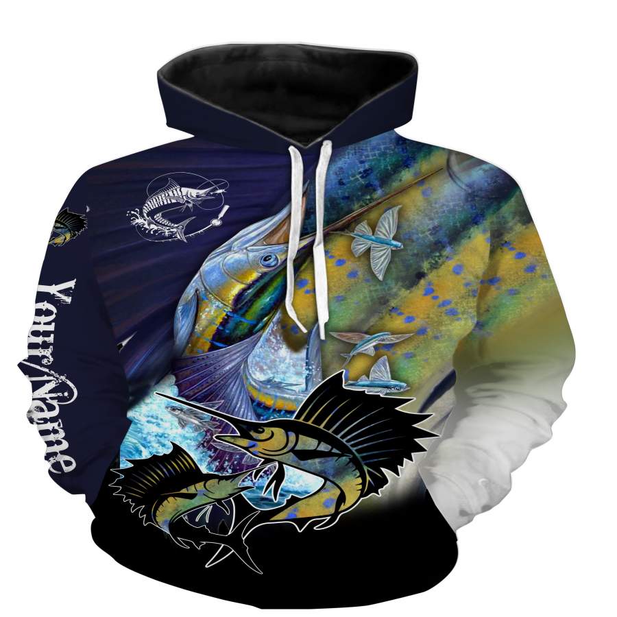 Sailfish personalized fishing shirts saltwater fishing apparel t shirts