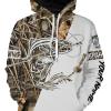 Trout Personalized fishing tattoo camo all-over print long sleeve, T-shirt, Hoodie, Zip up hoodie - FSA3