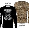 Funny fishing hunting custom name full printing oversize shirts personalized gift TATS171