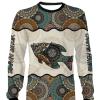 Crappie Fishing Vintage Mandala 3D All Over printed Customized Name Shirts Personalized Gift TATS129