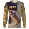 Carp Fishing Scale Here Fishy Fishy Fishy Customize name All over print shirts - personalized fishing gift for men, women and kid - IPH1187