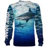 Blacktip Shark Fishing Custom name All over print shirts - personalized fishing gift for men, women and kid - IPH1528