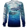 Mako Shark Fishing Custom name All over print shirts - personalized fishing gift for men, women and kid - IPH1537
