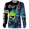 Mahi Mahi (Dorado) Fishing blue muddy camo fish hook Customize name All over print shirts - fishing gift for men,women and kid - IPH1228