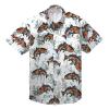 Redfish Puppy Drum Fishing bubbles Customize name All over print button up shirts personalized Hawaiian fishing shirts for fishing lovers