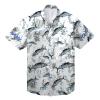 Wahoo Fishing bubbles Customize name All over print button up shirts personalized fishing Hawaiian Shirt for fishing lovers