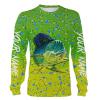 Mahi Mahi Fishing Skin Customize name All over print shirts - personalized fishing gift for men and women - IPH1014