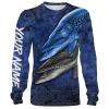 Northern Pike Fishing Water Camo Customize name All over print shirts - personalized fishing gift for men, women and kid - IPH1270