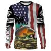 Carp Fishing 3D American Flag Patriot Customize name All over print shirts - personalized Patriotic 4th of July fishing shirt gift for men, women and kid - IPH1171