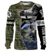 Bass Fishing scale Custom name All over print shirts - personalized fishing gift for men, women and kid - IPH1309