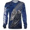 Northern Pike Fishing Skull Camo Customize name 3D All over print shirts - personalized fishing apparel gift for men, women and kid - IPH1622