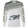 Striped Bass (Striper) Fishing Customize name All over print shirts - personalized fishing apparel for Fishing Team - IPH1040