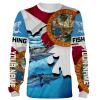 Wahoo Fishing 3D Florida Flag Patriot Custom name All over print shirts - personalized fishing gift for men, women and kid - IPH1538