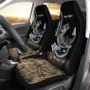 Largemouth Bass Fishing camo Fish hook Customize 3D Printed Seat Covers, perfect car accessories
