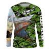 Rainbow Trout Fishing Skeleton Fishing Skull star Camo customize name long sleeves shirts  personalized gift for Fishing lovers - IPH1772