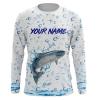 Chinook Salmon (King Salmon) Fishing customize name long sleeves  personalized gift for Fishing lovers - IPH1652