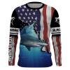 Blacktip Shark Fishing customize name long sleeves shirt  personalized gift for Fishing lovers - IPH1737