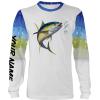 Tuna Fishing 3D All Over print shirts personalized fishing apparel for Adult and kid NQS578