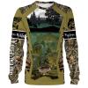 Walleye Fishing Customize Name Camo 3D All Over Printed Shirts Personalized Gift For Adult And Kid NQS456