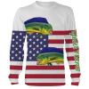 Mahi Mahi ( Dorado) Fishing American Flag Patriot Customize name All over print shirts - personalized Patriotic 4th of July fishing shirt gift for Adult And Kid NQS478