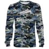 Mahi mahi ( Dorado) Fishing Squad Fishing Camo Customize Name 3D All Over Pinted Shirts Personalized Fishing Gift For Men, Women And Kid NQS374