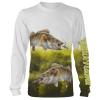 Walleye Fishing Customize Name 3D All Over Printed Shirts For Adult And Kid Personalized Fishing Gift NQS264