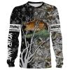 Walleye Fishing Camo Customize Name 3D All Over Printed Shirts For Adult And Kid Personalized Fishing Gift NQS286