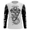 The Ghost Rider Jetski Fishing Kingfish Fish Reaper customize name long sleeves shirt  personalized gift for Fishing lovers - NQS718