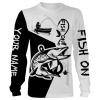 Musky Fish On Custome Name 3D All Over Printed Shirts For Adult And Kid Personalized Fishing gift NQS291