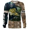 Walleye Fishing Customize Name 3D All Over Printed Camo Shirts For Adult And Kid Personalized Fishing Gift NQS293