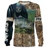 Striped Bass Fishing Customize Name 3D All Over Printed Shirts For Adult And Kid Personalized Fishing Gift NQS308