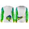 Mahi-mahi fishing Customize Name All Over Printed Shirts For Men And Women Personalized Fishing Gift NQS242