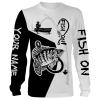 Crappie Fish On Custome Name 3D All Over Printed Shirts For Adult And Kid Personalized Fishing gift NQS334