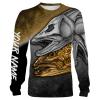 Walleye Reaper Customize Name 3D All Over Pinted Shirts Personalized Fishing Gift For Men, Women And Kid NQS393
