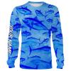 Tuna Fishing Salt water Fishes Blue Ocean 3D All Over print shirts personalized fishing Gift for Adult and kid NQS567