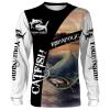 Catfish Fishing Fishaholic Customize Name All Over Printed Shirts Personalized Fishing Gift For Adult And Kid NQS383