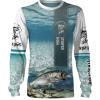 Striped Bass ( Striper) Fishing 3D All Over print shirts personalized fishing apparel for Adult and kid NQS562