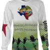 Bass Fishing Skin Texas Fishing 3D All Over print shirts personalized fishing Gift for Adult and kid NQS566