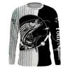 Striped Bass ( Striper) Fishing performance fishing shirt customize name long sleeves  personalized gift for Fishing lovers - NQS620
