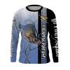 Crappie Fishing performance fishing shirt customize name long sleeves  personalized gift for Fishing lovers - NQS642