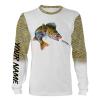 Walleye fishing Customized Name 3D All Over print shirts personalized fishing apparel for Adult and kid NQS551