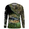 Catfish Fishing camo customize name long sleeves shirt  personalized gift for Fishing lovers - NQS708