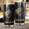 Marlin  fishing Customize name Tumbler Cup Personalized Fishing mug gift for fisherman