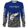Striped Bass (Striper) fishing Fish Reaper Customize name All over print shirts Personalized Fishing gift for men and women - IPH968