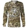 Bass fishing camo customize name all over print shirts personalized gift TATS66