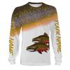 Brook Trout fishing customize name all over print shirts personalized gift NQS206