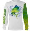 Mahi mahi fishing customize name all over print shirts personalized gift TATS65