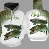 Muskie 3D All Over Printed Shirts For Men & Women