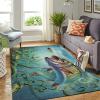 Musky Fishing rug carpet