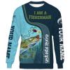 I am a fisher man northern pike fishing full printing shirt and hoodie - TATS51